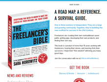 Tablet Screenshot of freelancersbible.com